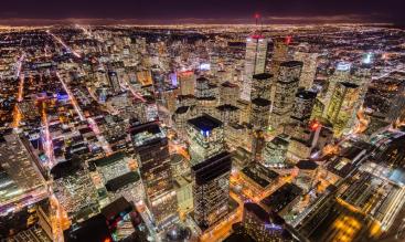 glittering Toronto