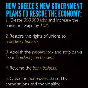 Greece new govt plans