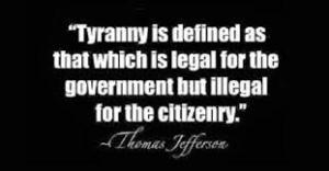 tryranny