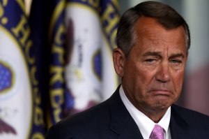 boehner pouting