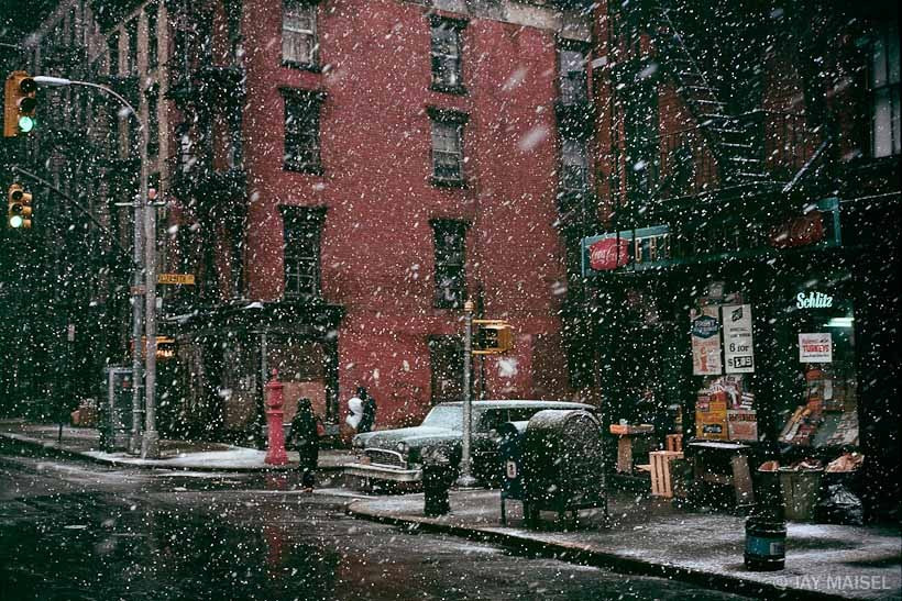 First_Snow Jay Maisel