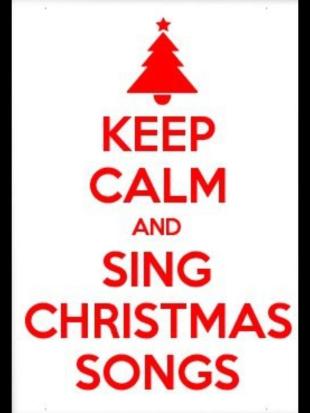 keep calm xmas songs