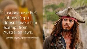 johnny depp australia meme