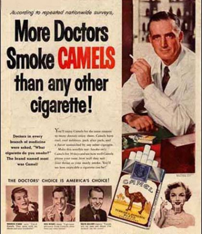 doctors smoke camels