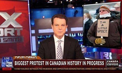 biggest protest in canada
