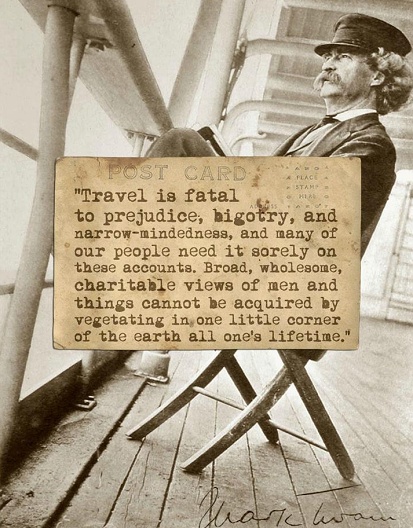 mark twain on travel