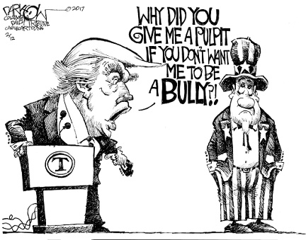 bully pulpit trump