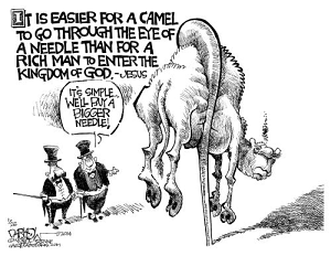 rich need bigger needle