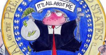 trump it's all about me