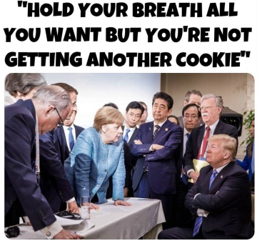trump g7 hold your breath no more cookies June 2018