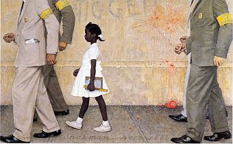 Norman Rockwell 1964 young girl