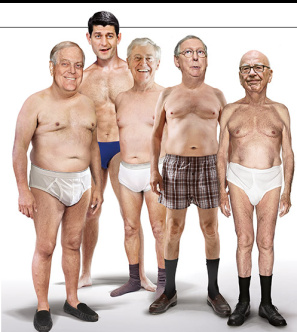 GOP old white men in undies
