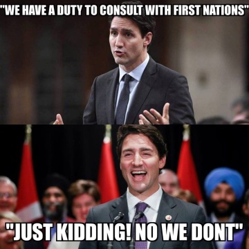 trudeau on native rights