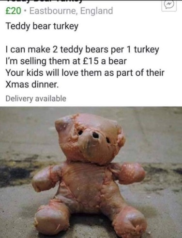 hall 2018 teddy bear turkey