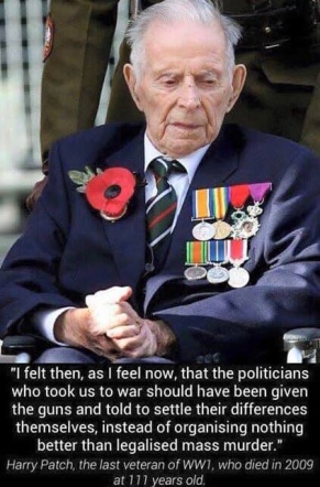 veteran Remembrance Let politicians war