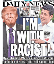 trump I'm with racists