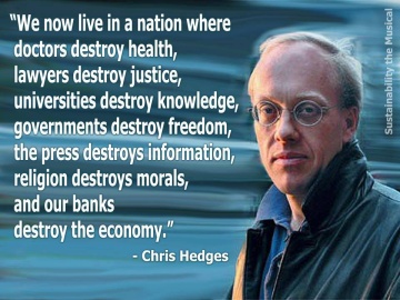 chris hedges quote