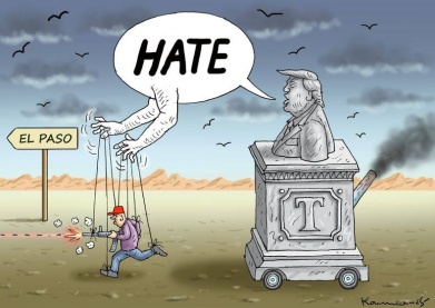 trump el paso hate machine